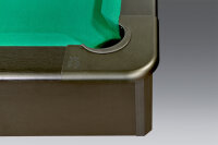 Bilijardai® Dino Club Poolbillardtisch 8ft Grau mit 25 mm Schieferplatte