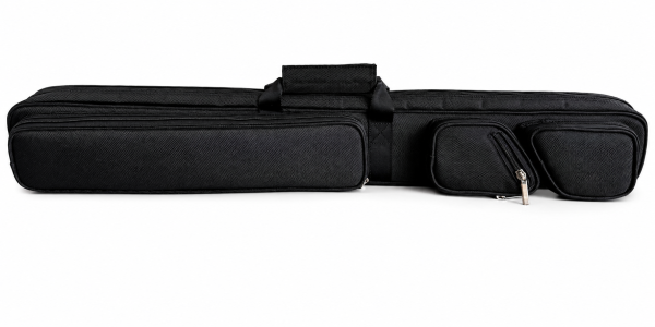 John West Queue-Tasche Triple 2B/4S Schwarz – 2 Unterteile & 4 Oberteile