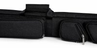 John West Queue-Tasche Triple 2B/4S Schwarz – 2 Unterteile & 4 Oberteile