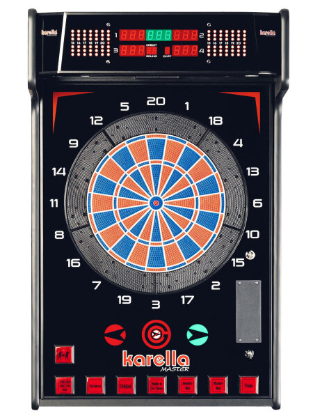 Karella Dartautomat E-Master – Softdartgerät ohne Münzeinwurf