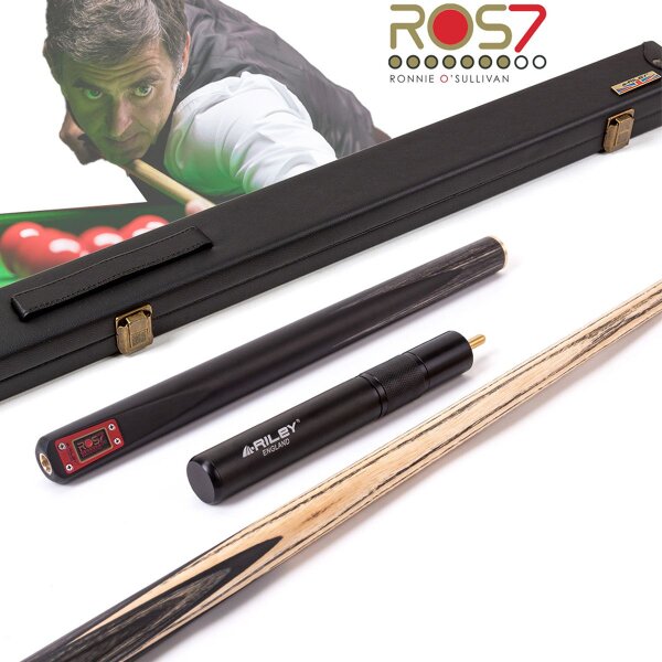 O’Sullivan Snooker Queue Jubilee Edition Set mit Koffer & Extension