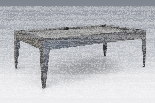 Pool Billardtisch / Esstisch Kombination Dino M mit einteiliger Schieferplatte inkl. Abdeckplatte