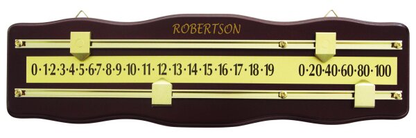 Anzeigetafel Snooker für 2 Personen