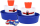 Instant Fun Sports Patriotic BulziBuckets Wurfspiel-Set