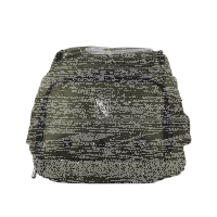 Padel Rucksack aus Polyester & PVC Ripstop – grün-schwarz