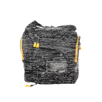 Padel Sporttasche (Paletero) aus Polyester & PVC Ripstop - schwarz-gelb