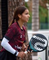 Padel Schläger SOLID PRO 12K Carbon, Rundform - Kontrolle & Power