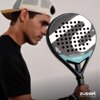 Padel Schläger SOLID PRO 12K Carbon, Rundform - Kontrolle & Power