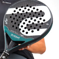 Padel Schläger SOLID PRO 12K Carbon, Rundform - Kontrolle & Power