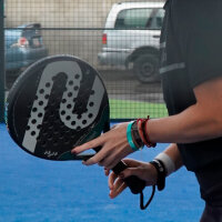 Padel Schläger SOLID PRO 12K Carbon, Rundform - Kontrolle & Power