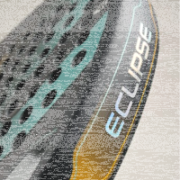 Padel Schläger ECLIPSE 12K Carbon, Rundform - Kontrolle & Komfort