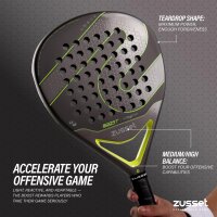 Padel Schläger BOOST Tropfenform - Power & Dynamik für den Fortschritt