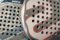 Padel Schläger FORWARD 12K Carbon, Tropfenform - Power & Kontrolle in Balance