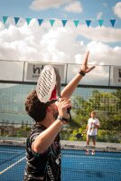 Padel Schläger FORWARD 12K Carbon, Tropfenform - Power & Kontrolle in Balance