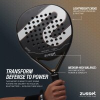 Padel Schläger STRENGTH Tropfenform - stabil & komfortabel