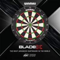 Winmau Dartboard Blade X – Profi Steel Dartboard...