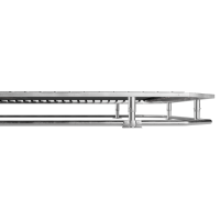 Avyna FlatLevel Trampolin 380 x 255 cm Schwarz