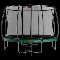 Avyna Trampolin Ø365 cm mit Sicherheitsnetz grün