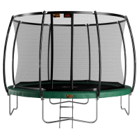 Avyna Trampolin Ø365 cm mit Sicherheitsnetz grün