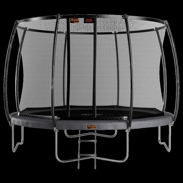 Avyna Pro-Line Trampolin Ø365 inkl. Sicherheitsnetz Grau