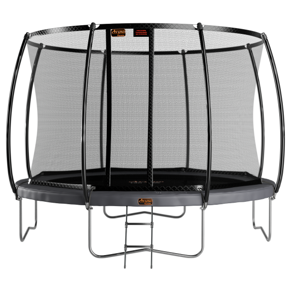 Avyna Pro-Line Trampolin Ø365 inkl. Sicherheitsnetz Grau