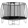 Avyna Trampolin Above Ground Ø430 cm mit Sicherheitsnetz Grau