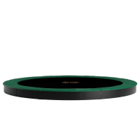 Avyna FlatLevel Trampolin Ø365 mit Sicherheitsnetz Grün