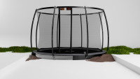 Avyna FlatLevel Ø430 Trampolin mit Sicherheitsnetz...