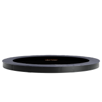 Avyna FlatLevel Ø430 Trampolin mit Sicherheitsnetz grau