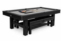 John West Pool Billardtisch Dining Pro Komplettpaket