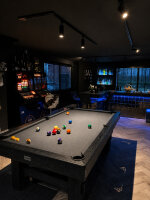 John West Pool Billardtisch Dining Pro Komplettpaket