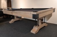 Pool Billardtisch John West Ironwood mit Schieferplatte 8ft