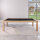 John West Billardtisch Vintage Oak mit Schieferplatte & Abdeckplatte