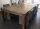 John West Billardtisch Vintage Oak mit Schieferplatte & Abdeckplatte