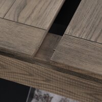 John West Billardtisch Dinner Xoon Vintage Oak mit Schiefer- und Abdeckplatte