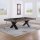 John West Billardtisch Dinner Xoon Vintage Oak mit Schiefer- und Abdeckplatte