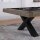 John West Billardtisch Dinner Xoon Vintage Oak mit Schiefer- und Abdeckplatte