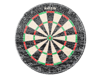 Keltik Ravencore Dartscheibe Dartboard Set mit 2 Satz...