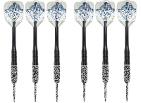 Keltik Ravencore Dartscheibe Dartboard Set mit 2 Satz Steeldarts