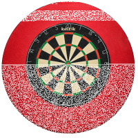 Keltik Ravencore Dartscheibe Dartboard Set mit Surround und Steeldarts