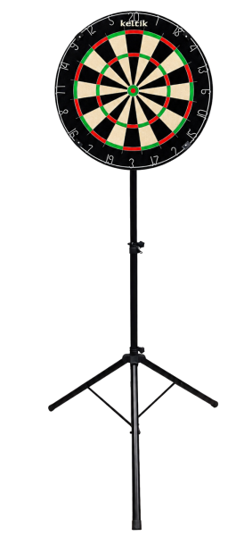 Keltik Ravencore Dartscheibe Dartboard Set mit Dartständer