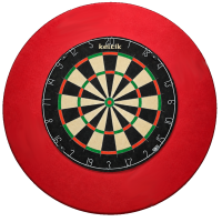 Keltik Steeldart Dartscheibe Komplettset mit Board, Pfeilen, Ring & Matte