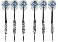 Keltik Dartscheibe Steeldart Set mit Dartboard, 2 Dartsets und Ständer