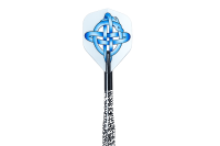 Keltik Dartscheibe Steeldart Set mit Dartboard, 2 Dartsets und Ständer