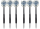 Keltik Dartscheibe Steeldart Set mit Dartboard, 2 Dartsets und Ständer