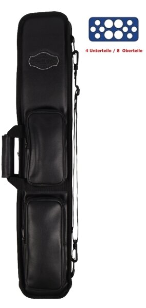 Billard Köcher Tasche Buffalo Schwarz 4 / 8