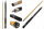 Billard Komplett Set - 2 Queues, 1 Satz Kugeln, Triangel, Kreide