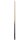 Billard Queue Kö einteilig, mit 11 mm Leder, 91 cm lang