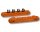 Billard Queue Wandhalter für 4 Stück, 29 cm lang, neu braun