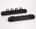 Billard Queue Wandhalter für 4 Stück, 29 cm lang, neu schwarz